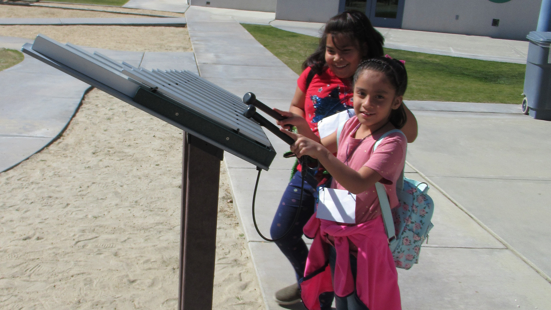 music garden at Children's Discovery Museum of the Desert