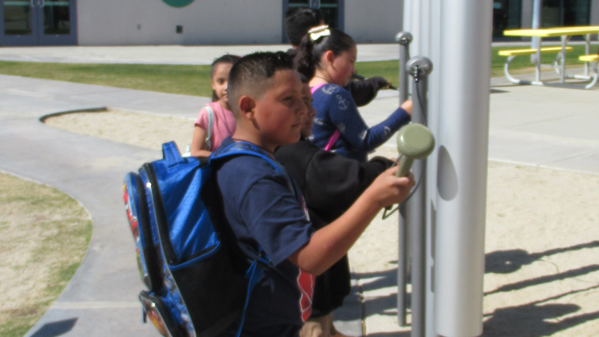 music garden at Children's Discovery Museum of the Desert