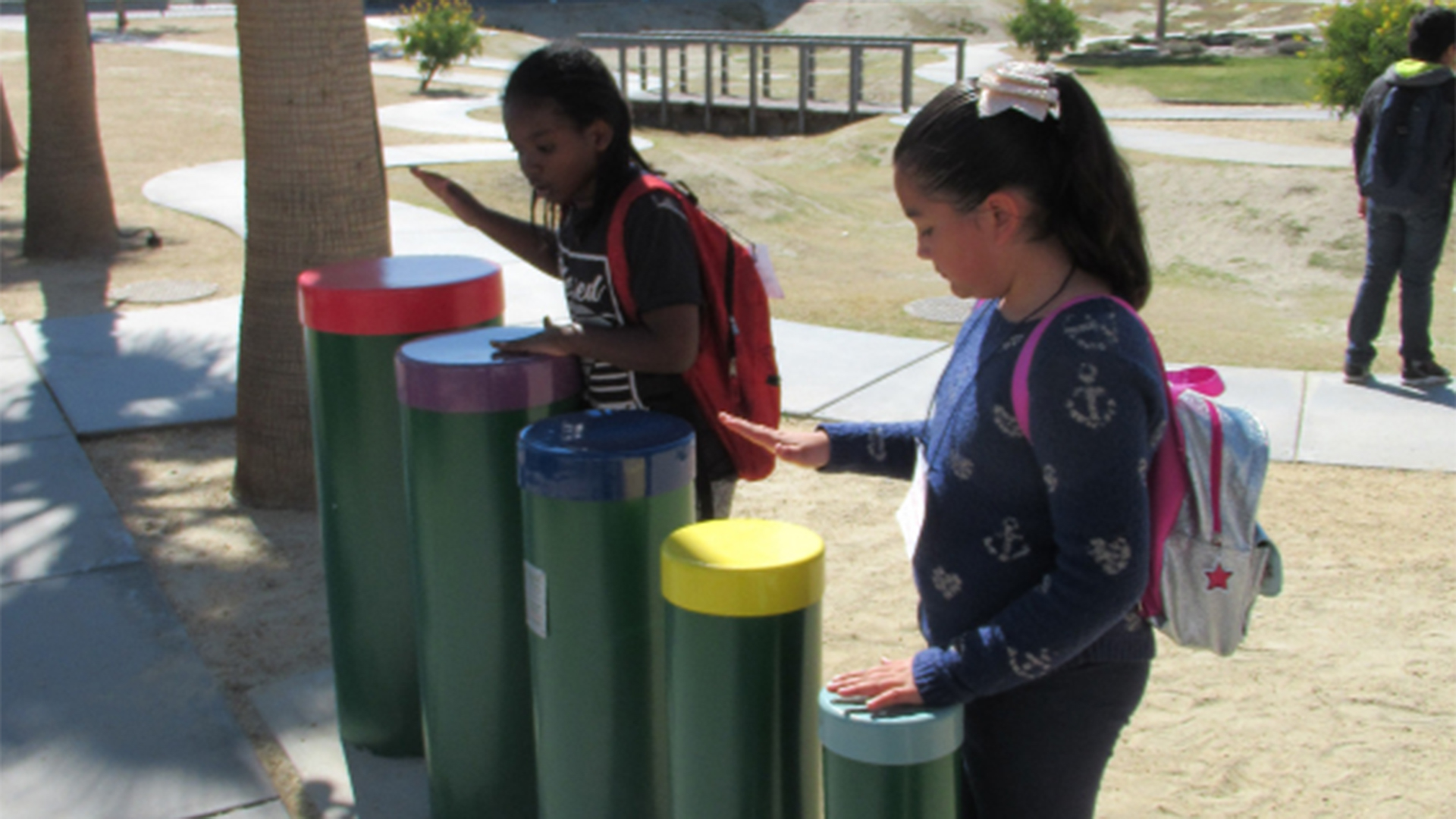 music garden at Children's Discovery Museum of the Desert